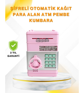 Şifreli Elektronik Para Biriktirme Kumbarası Büyük Kapasiteli