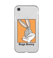 Iphone XR Uyumlu Bugs Bunny Tasarımlı Şeffaf Telefon Kılıfı