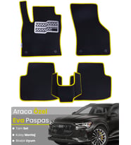 AUDİ E-TRON (2018-2024) Uyumlu EVA Paspas Tam Set–Araca Özel,Su Geçirmez,Kolay Montaj