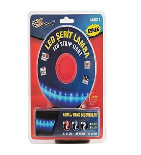 Ledli Şerit Lamba 24V Mavi 90Cm / Laak11-17 (Karışık)