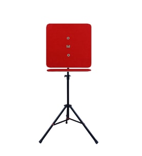 Raf Düzenekli Tripod Ayaklı Kare Dart Arkalık. (Kırmızı)