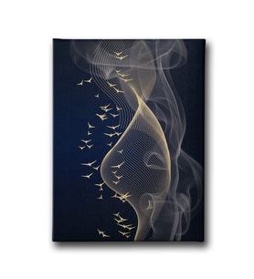 Lotus Çiçeği Canvas Tablo MİND178