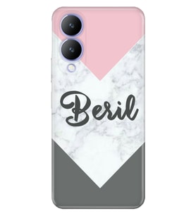 Vivo V29 V30 V40 V50 Lite Y32 Y15S Y20S Y11 Y15S Y33s Kılıf İsim Yazılı Kişiye Özel Model-30 (Çok Renkli)