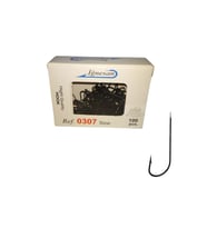 İğnesan 0307 Serisi Siyah Çapraz 100lü Paket Olta İğnesi