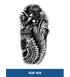 XQB-488 ORTA BOY SAVAŞCI KADIN DESEN GEÇİCİ DÖVME-TATTO