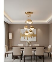 IŞILTI SERİSİ GLOW 6'LI MODEL (Altın Rengi)