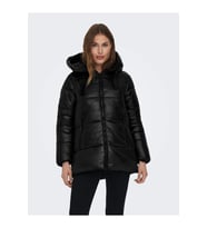 Only Uzun Kapüşonlu Uzun Şişme Mont - 15304773
