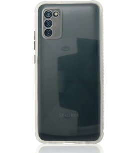 Galaxy A02S Kılıf Miami Şeffaf Silikon - Şeffaf