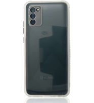 Galaxy A02S Kılıf Miami Şeffaf Silikon - Şeffaf