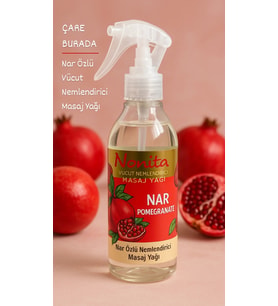 Nonita - Nar Özlü Vücut Nemlendirici Masaj Yağı 150 Ml