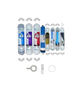 PWS Kapalı Kasa Su Arıtma STD 8li Vontron mebran B12 Alkali+şefmineral+detox+gümüş iyon tatlandırıcı