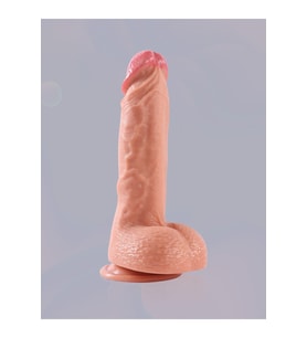Ercules Dual Layer Çift Katmanlı 22 Cm Realistik Penis Dildo