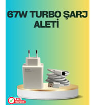 67 Watt Type C Turbo Şarj Seti