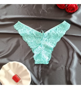 Lara Full Dantel Önü Fiyonk Detaylı Bikini Model Külot