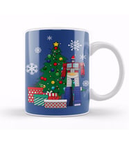 Optimus Prime Around The Christmas Tree Kupa Bardak Porselen