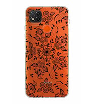 Xiaomi Redmi 10A  Kamera Korumalı Kapak Nostalji Desen Tasarımlı Şeffaf  Kılıf
