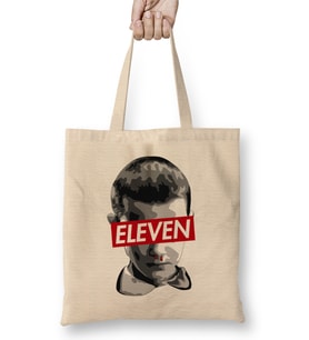 Stranger Things Eleven Bez Çanta Uzun Saplı
