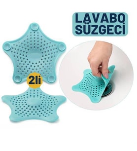 TransForMacion Vantuzlu Lavabo Gider Süzgeci Multi Kullanım 2 li 714356