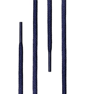 100 Cm 4 MM Lacivert Yuvarlak 1 Çift Ayakkabı Bağcığı