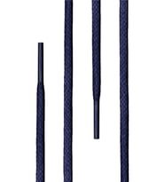 100 Cm 4 MM Lacivert Yuvarlak 1 Çift Ayakkabı Bağcığı