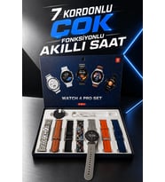 Akıllı Saat 7 Kordonlu Yeni Nesil Arama Cevaplayan Çok Fonksiyonlu