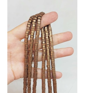 Hematit Taşı Şekilli Dizi 3x5mm (54654)