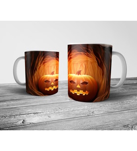 Pixxa Halloween Cadılar Bayramı Pumpkin Kabak Kupa Bardak Model 3