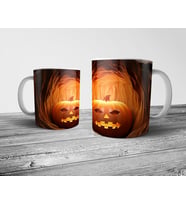 Pixxa Halloween Cadılar Bayramı Pumpkin Kabak Kupa Bardak Model 3
