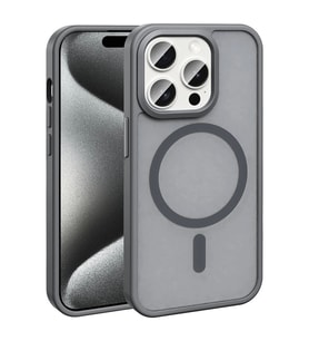 Apple iPhone 15 Pro Kılıf M-safe Şarj Özellikli Mat Arka Yüzey Zore Sio Kapak