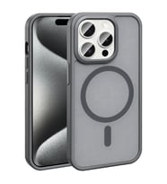 Apple iPhone 15 Pro Kılıf M-safe Şarj Özellikli Mat Arka Yüzey Zore Sio Kapak