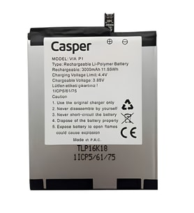Casper Via P1 Uyumlu Pil Sıfır - Servis