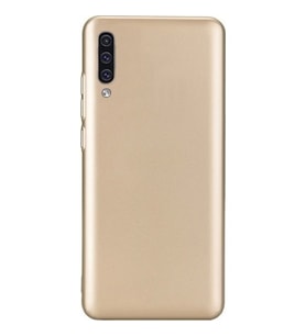 Zore Galaxy A50 ile Uyumlu Premier Silikon Kılıf Gold