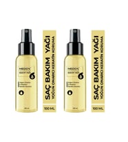 NEDOX 2 Adet Keratin Özlü Onarıcı E Vitaminli Saç Bakım Yağı 100 ml