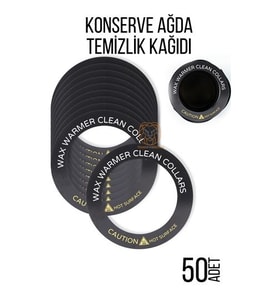 Konserve Ağda Koruyucu Karton Temizlik Kağıdı 50 Adet