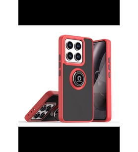 Pilelistore   Xiaomi Mi 14T Pro Kılıf Montreal Yüzüklü Silikon Kapak - Kırmızı
