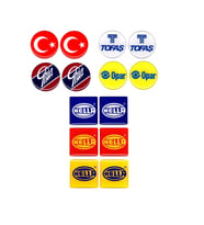 Plaka Damla Sticker Etiket Pulu Suya Güneşe Dayanaklı Kaliteli (527699900)