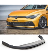 Volkswagen Golf 8 Ön Lip 2 Parça Siyah Plastik Ön Ek Karlık karlık+bodykit+ek