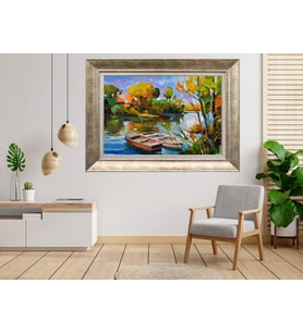 Gümüş Çerçeveli dekoratif Tablo as1270