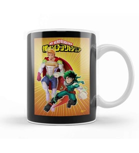 My Hero Academia Deku and Lemillion Kupa Bardak Porselen