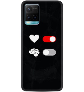 Vivo Y11S Y21S Y20 Y20S Y70 Kılıf Desemli Silikon Love Brain 1722