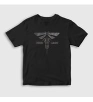 Presmono Unisex Çocuk Siyah Endure And Survive V2 Oyun Last Of Us T-Shirt 357839tt
