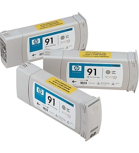 Hp 91 C9466A Açık Gri Kartuş Eski  Kutusuz Sıfır