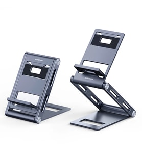 Dux Ducis Z-Shape Alüminyum Alaşımlı Katlanır Telefon Standı-(5775) - 1OL7778-8793