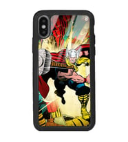iPhone Xs Thor Tasarımlı Glossy Telefon Kılıfı