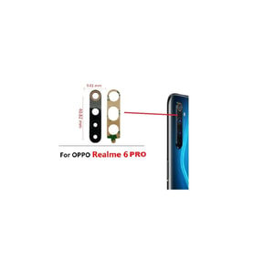 Realme 6 Pro Arka Kamera Camı Kamera Lensi