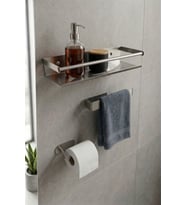 Banyo Aksesuar Seti Havlu Askısı Raf Stand