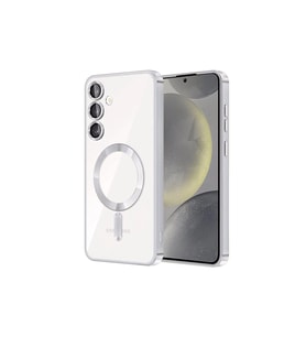 Samsung Galaxy S24 Kılıf Kross Magneticsafe Kapak - Titan Gri