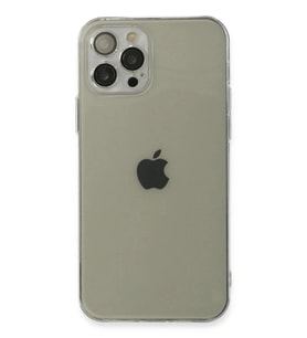 Durukar® iPhone 12 Pro Max Kılıf Fly Lens Silikon - Şeffaf