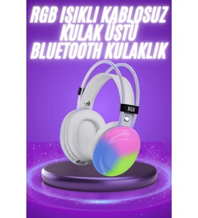 2025 Model Bluetooth Kulaklık Kulak Üstü Kablosuz Uzun Ömürlü Unısex (Çok Renkli)
