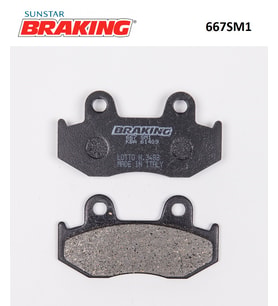 YARI METALİK ÖN FREN BALATASI / HONDA / SH 150 / 150cc / ÖN  / 2001-2002-2003-20